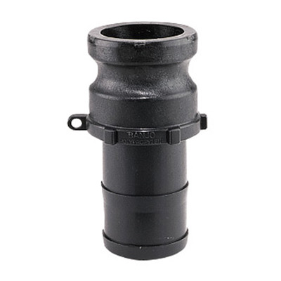 Banjo 1 in. x 1 1/4 in. Polypropylene Cam Lever Couplings - Part E - 1 in. Male Adapter x 1 1/4 in. Hose Shank