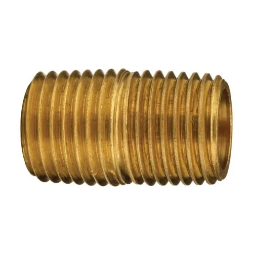 Dixon Brass Close Male NPT Brass Pipe Nipples 3/4 in.
