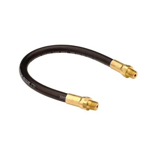 Dixon 1/8 in.-27 MNPT Grease Whip Hose Assembly, 3000 PSI, 2 ft. Length