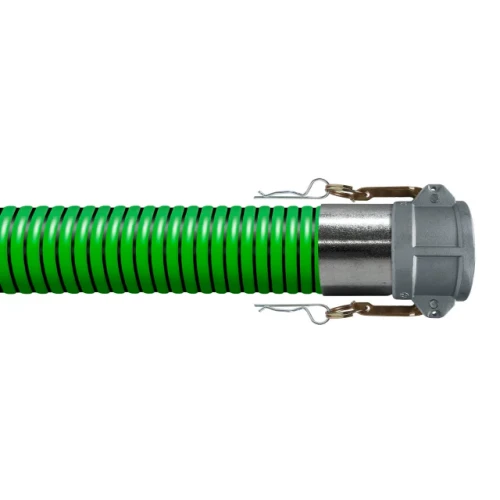 Kuriyama Tiger Green 6 in. EPDM Suction Hose Assembly w/ Female Coupler Ends