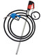 Flux DEF Industrial Pump Package for 275 Gallon Tote w/ FEM4070 Electric Motor, Hose & Nozzle