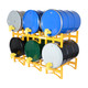 Vestil Steel 3 Drum Rack