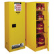 Justrite Slimline Style Sure-Grip® EX 22 Gallon Safety Cabinet - Manual Close