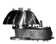 Shand & Jurs 4 in. Spring Loaded Conservation Vent (Pressure/Vacuum) - 4 in. AL Flanged - 1.0-2.0 - FF ANSI - STD.