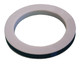 Dixon 1 1/2 in. PTFE (TFE) w/ Nitrile Rubber Filler Cam & Groove Envelope Gasket (White / Black)