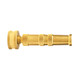 Dixon 3/4 in. GHT Imported Brass Twist Nozzle - 4 in. Long