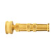 Dixon 3/4 in. GHT Imported Brass Twist Nozzle - 7 in. Long