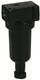 Dixon Wilkerson 1/8 in. F03 Miniature Filter with Metal Bowl - Manual Drain