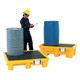 UltraTech International Standard 4 Drum Spill Pallet - No Drain