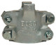 Dixon Boss B25 Clamp 1 1/2 in. Hose ID Zinc Plated Iron 4-Bolt Type