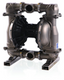 Graco Husky 3300 3 in. NPT Stainless Steel Air Diaphragm Pump w/ PTFE Diaphragms & Balls, Stainless Steel Seats