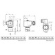Jefferson Valves 1327 Series 2-Way Brass Explosion Proof Solenoid Valves - Normally Open - 2.25mm, 120/60V AC