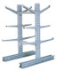 MECO Series 4000 HD Double Sided Cantilever Rack Starter Unit, 12 ft. H, (32) 48 in. L Arms