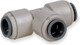 John Guest Gray Inch Acetal Fittings - Union Tees - 1/2 in. - 10