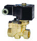 Jefferson Valves 1390 Series 2-Way Brass Explosion Proof Solenoid Valves - Normally Closed - 1/4 in. - 120/60 VAC 13 W - 0.94 - 1.5/225