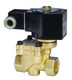Jefferson Valves 1390 Series 2-Way Brass Explosion Proof Solenoid Valves - Normally Open - 3/8 in. - 120/60 VAC 13 W - 1.87 - 1.5/150
