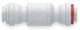 John Guest 3/8 in. Check Valve - White Inch Acetal Fitting - 0.3 - 3/8 in. - 1