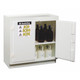 Justrite White Solid Polyethylene Cabinets for Acids - 2 Door Stand Alone -  Thirty-six 2.5 liter bottles