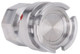 Novaflex HDC 1 in. Stainless Steel Hi-Flow Dry Release Adapter w/ Viton Seals