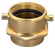 Dixon 1 1/2 in. NPSH x 1 1/2 in. NPT Brass Pin Lug (Open Snoot) Female Swivel Adapters