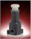 Plast-O-Matic Series RVDT & RVDTM 1/2 in. Poly Relief Valves w/ PTFE Viton Seals