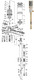 Liquidynamics 80:1 Grease Pump Parts - Air Motor Seal & Slide Kit - 2,6,9,11,14,30,31,33,37,38,40,42,43,45,46