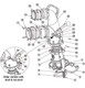 6400 Series Co-axial Drop Elbow Stud Bolt Pivot Kit - 34, 35, 36, 37