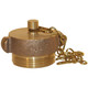 4 1/2 in. NH(NST) Dixon Brass Plug & Chain - Pin Lug