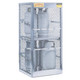 Aluminum LPG Cylinder Lockers Vertical Storage - Eight 20 or 33 lb
