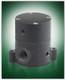 Plast-O-Matic Series BSDA 1/4 in. Poly Air Operated Valves w/ PTFE, Viton Seals