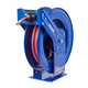 Coxreels EZ-Coil T Series Supreme Duty Truck Mount Grease Hose Reel - Reel & Hose - 1/4 in. x 75 ft.