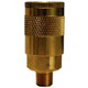 Dixon Air Chief Automotive Interchange 1/4 in. Brass Coupler x 3/8 in. Male NPT