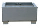 Morrison Bros. Model 434S SS AST Pedestal Base Platform & 2 Stabilizer Bar Kits w/ 22 1/4 in. x 12 in. Opening - Dual