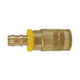 Dixon Air Chief Automotive Interchange 1/4 in. Brass Coupler x 1/4 in. Push-On Hose Barb