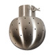 Dixon 1 in. 316L Stationary Spray Ball - 180° Bottom
