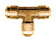 Gas-Flo Brass S.A.E. 45° Flare Tee Three Tube End Fitting - 1/2" - 750