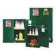 Justrite Sure-Gip Ex Safety 30 Gal Cabinets for Pesticides - 2 Door Manual