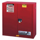 Justrite Sure-Grip Ex 40 Gallon Safety Cabinet for Paints & Inks - Manual Close
