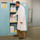 Justrite Sure-Grip Ex 45 Gallon Classic Safety Cabinet for Corrosives - Manual Close