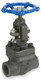 Sharpe Forged Carbon Steel Class 800 Globe Valve -Threaded or Socket Weld - 1/2 in. - Threaded - 3