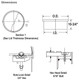 OPW 37 in. 110 Series Steel Manhole with 10 in. Skirt