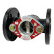 OPW VISI-FLO 1400 1 in. ANSI 150 lb. Flange Carbon Steel Sight Flow Indicator w/ Neoprene Seal - Bi-Directional Flapper