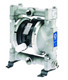 Graco Husky 716 3/4 in. NPT Stainless Steel Air Diaphragm Pump w/ Nitrile Rubber Diaphragms & Balls, Stainless Steel Seats