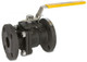 Sharpe Carbon Steel Full Port Locking Ball Valve - 150 lbs Flanged Ends - 3 in. - 8 in. - 1300 - 3 - PTFE