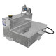 47 Gallon Aluminum L-shape Fuel Transfer Tank w/ GPI 15 GPM Pump (12V DC)