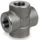 Smith Cooper 6000# Forged Carbon Steel 1/2 in. Cross Fitting -Threaded