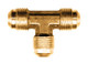 Gas-Flo Brass S.A.E. 45° Flare Tee Three Tube End Fitting