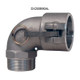 Dixon Aluminum Female Coupler x Male NPT 90° Elbow