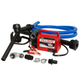 Fill-Rite FR1616 12V DC Portable Fuel Transfer Pump w/ Nozzle & Suction Pipe - 10 GPM