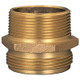 Dixon Brass 1 in. Male to Male Hex Nipples